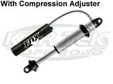 Fox Racing Shocks 2" Coil Over Body 6.5" Stroke 5/8" Shaft Hose Remote Reservoir With LSC Adjuster