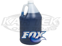 Fox 5W Blue Shock Absorber Oil For Factory Series Or Performance Series Shocks 1 Gallon Bottle