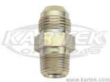 Fragola AN -6 Male To 1/4" NPT National Pipe Taper Thread Steel Straight Adapter Fittings