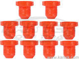 Fragola AN -16 Plastic Male Plugs Prevent Dirt Or Debris From Entering Hose Until Use - Pack Of 10