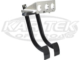 Jamar Performance Economy 13" Reverse Swinging Dual Brake And Clutch Master Cylinder Pedal Assembly
