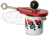 Joes Racing Products Oil Filter Cutter Tool Works With Popular Filters Includes HP6 Adapter Bushing