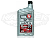 Kendall GT-1 High Performance Synthetic Blend 10w-30 Motor Oil 10W-30 1 Quart Bottle