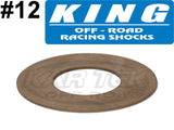 King Shocks Rebound Or Compression Valving Shims 0.012" Thick 1.450" Outside Diameter 0.625" ID