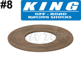 King Shocks Rebound Or Compression Valving Shims 0.008" Thick 1.900" Outside Diameter 0.625" ID