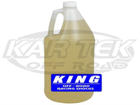 King Shocks PreRunner Series Or Race Series Shock Absorber Oil 1 Gallon Bottle