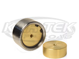 Brass Uniball Slugs For Our Part Number 9042 - 7/8" Uniball Cups 3/8"-16 Thread For Slide Hammer