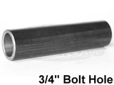 4130 Chromoly Pivot Bushing Inner Sleeve For 3/4" Bolt 1" Outside Diameter 3.875" Total Length
