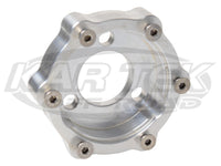 Machine Finish 3 Bolt Grant Pattern To 6 Bolt Momo / Sparco / NRG / MPI Pattern Steering Wheel Adapt