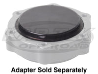 Black Anodized Aluminum Steering Wheel Cap Fits Our KTKMMAP and KTKGAP Steering Wheel Adapters