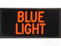 BLUE LIGHT Dash Badge Self Adhesive ID Label For Your Indicator Lights Or Switches