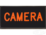 CAMERA Dash Badge Self Adhesive ID Label For Your Indicator Lights Or Switches