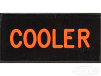COOLER Dash Badge Self Adhesive ID Label For Your Indicator Lights Or Switches