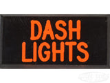 DASH LIGHTS Dash Badge Self Adhesive ID Label For Your Indicator Lights Or Switches