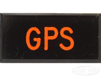 GPS Dash Badge Self Adhesive ID Label For Your Indicator Lights Or Switches