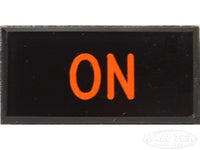 ON Dash Badge Self Adhesive ID Label For Your Indicator Lights Or Switches