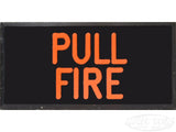 PULL FIRE Dash Badge Self Adhesive ID Label For Your Indicator Lights Or Switches