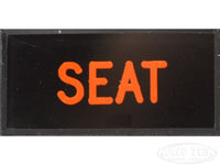 SEAT Dash Badge Self Adhesive ID Label For Your Indicator Lights Or Switches