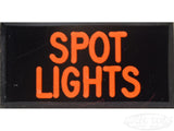 SPOT LIGHTS Dash Badge Self Adhesive ID Label For Your Indicator Lights Or Switches
