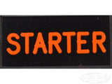 STARTER Dash Badge Self Adhesive ID Label For Your Indicator Lights Or Switches