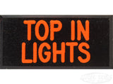 TOP IN LIGHTS Dash Badge Self Adhesive ID Label For Your Indicator Lights Or Switches