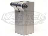 One Bolt Smooth Square Pinch Bungs Right Hand Thread For 3/4" Heim Joint 1-1/16" x 1-1/16" Square