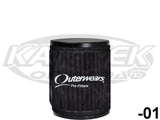 Outerwears Water Repellent Kawasaki Teryx Round Cylindrical Pre-Filter Cover 5-1/2" Dia. 5-1/2" Long