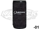 Outerwears Polaris RZR XP 1000 Round Cylindrical Pre-Filter Cover 5-1/2" Diameter 11-1/4" Long