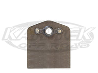 Flat Steel Body Panel Mounting Tab 2-1/2