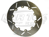 12" Diameter Slotted Steel Rotor 10 Bolt 8" Pattern 0.40" Thickness Left Side