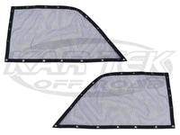 1965 To 1977 VW Beetle Baja Bug Mesh Style Snap-On Window Nets For Driver And Passenger Doors