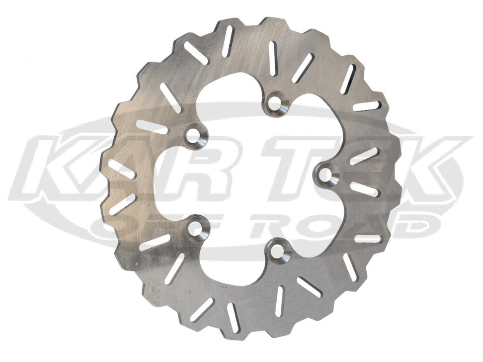 Pro-Am Steel Disc Brake Rotor 10" Diameter 0.221" Thick 5 Bolt 4-3/4" Pattern