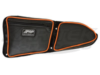 PRP Driver Side Polaris RZR XP1000, 900XC and S900 Stock Door Bag With Knee Pad And Orange Piping