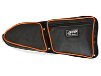 PRP Passenger Side Polaris RZR XP1000, 900XC and S900 Stock Door Bag With Knee Pad And Orange Piping