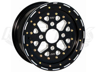 DWT UTV Sector 3-Piece Beadlock Wheels 14x8, +4 Offset, 4/156 Pattern