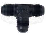 Fragola AN -4 Male Black Anodized Aluminum Tee Fittings