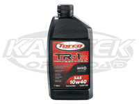 Torco SAE 10w40 TR-1R Premium Blend Racing Engine Oil 1 Liter Bottle