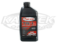 Torco SAE 20w50 TR-1R Premium Blend Racing Engine Oil 1 Liter Bottle