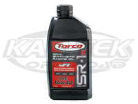 Torco SAE 10w40 SR-1R 100% Synthetic Racing Engine Oil 1 Liter Bottle
