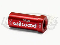 Wilwood Red 10 PSI Drum Brake Pressure Residual Valve Does Not Include Fittings
