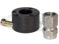 Allstar Black Anodized Aluminum 3 Bolt Grant Pattern Steering Wheel Quick Disconnect For 3/4