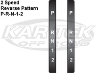 Winters Performance 6018-08 Replacement Stickers For Powerglide Reverse Pattern Shifters