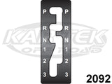 Winters Performance 2092 Gate Plate For 727 904 999 Torqueflite TF-6 TF-8 Lockout Reverse Pattern
