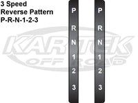 Winters Performance 6018-01 Replacement Stickers For Ford C-6 And Ford C-4 Reverse Pattern Shifters