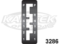 Winters Performance 3286 Gate Plate For Ford AODE 4R70E E4OD 4R100 Stock Shift Pattern